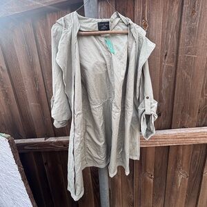 Love Tree Light Sage Green Jacket